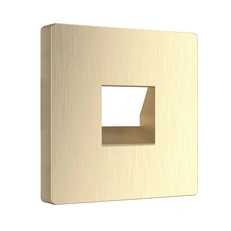 Изображение Накладка для телефонной розетки RJ11 (шампань рифленый) W1192010