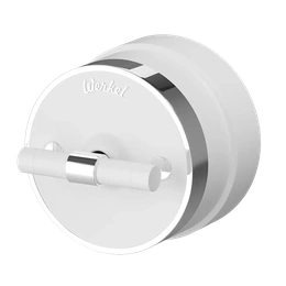 белый матовый/хром изображение